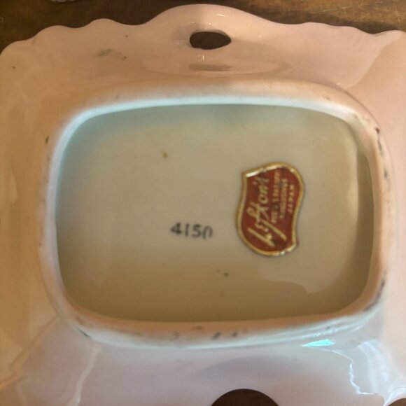 Antique Lefton 3 Piece Trinket Set - Picture 6 of 7